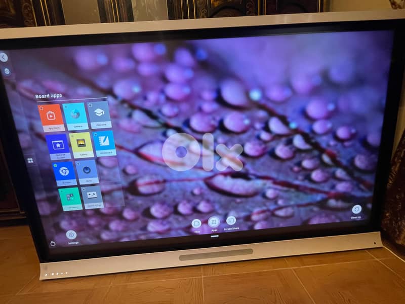 75" SMART Board 6075 - 4K Interactive Touch Screen Whiteboard (iQ) 1