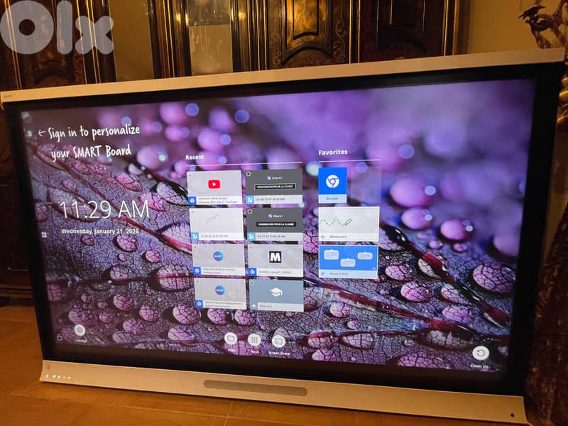 75" SMART Board 6075 - 4K Interactive Touch Screen Whiteboard (iQ) 6