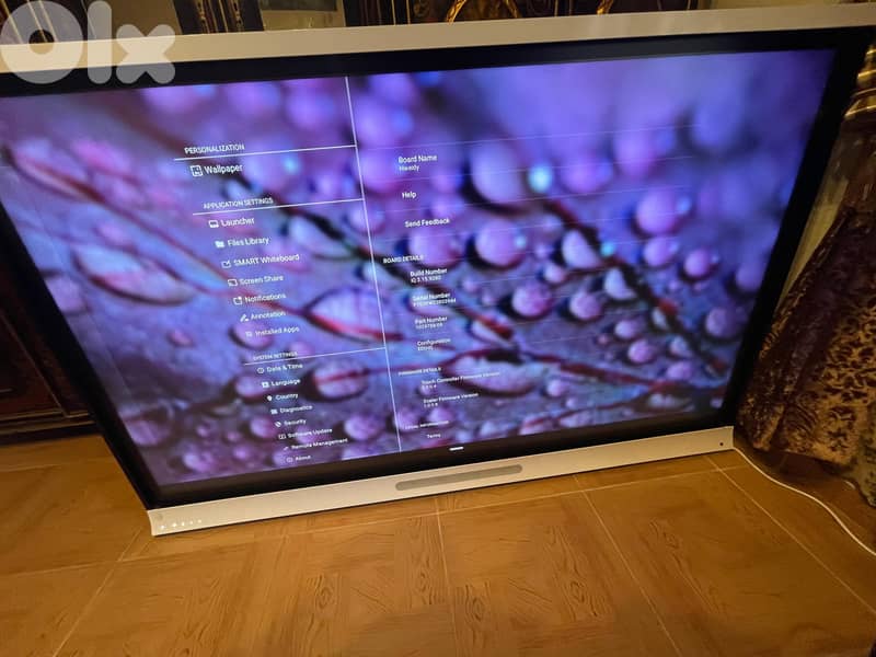 75" SMART Board 6075 - 4K Interactive Touch Screen Whiteboard (iQ 1