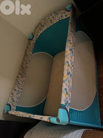 baby bed with mattress