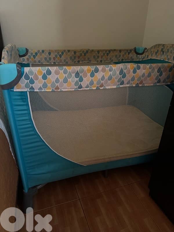 baby bed with mattress 1