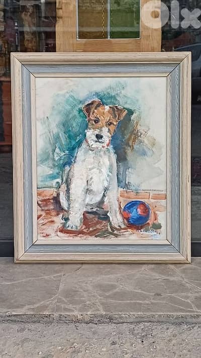 لوحة رسم زيتي اوروبية