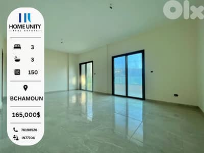 brand new apartment for sale in bchamoun