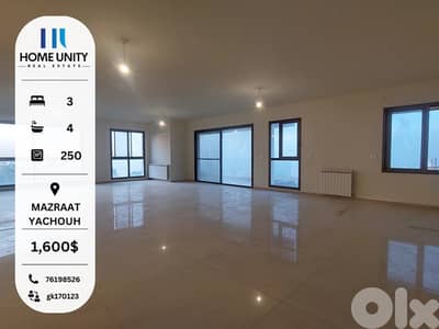 brand new apartment for rent in matn - Mazraat Yachouh