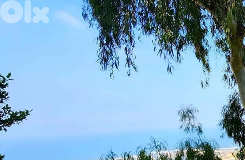 Unique land Rabieh residential for villa with beautiful sea view 2