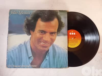 Julio Iglesias – Et L'Amour Créa La Femme  vinyl album