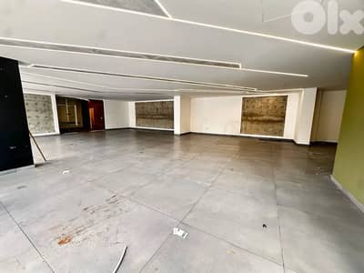 DBAYEH, PRIME LOCATION/ Unique SHOWROOM for rent - ضبيه/ معرض للإيجار