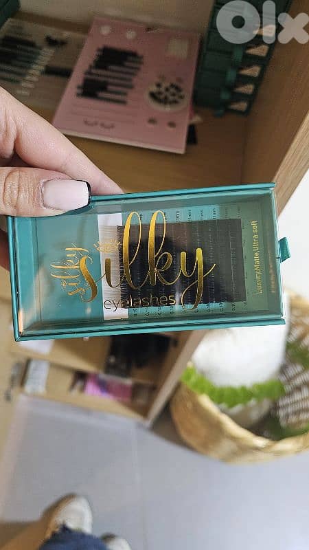 Silk lashes different diameters salon use quality 3