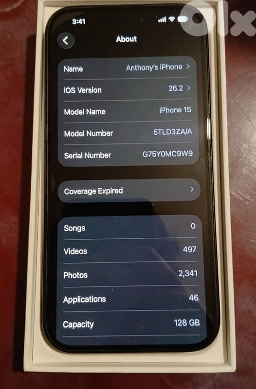 iphone 15 used less than 1 month 1