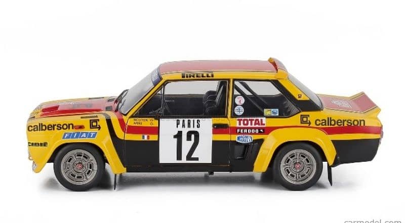 Fiat 131 Abarth Michelle Mouton (Monte Carlo 1980) diecast model 1;18 1
