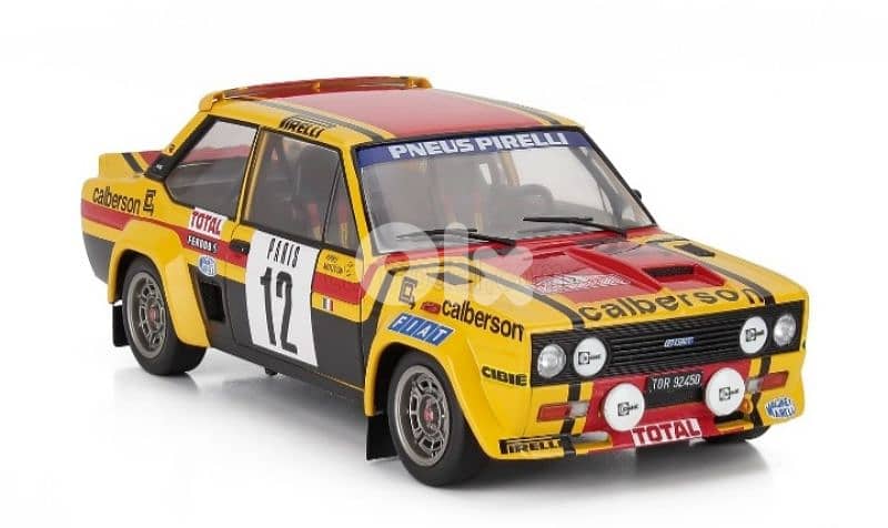 Fiat 131 Abarth Michelle Mouton (Monte Carlo 1980) diecast model 1;18 3