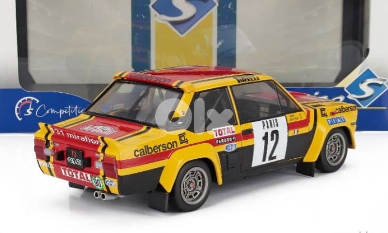 Fiat 131 Abarth Michelle Mouton (Monte Carlo 1980) diecast model 1;18 4