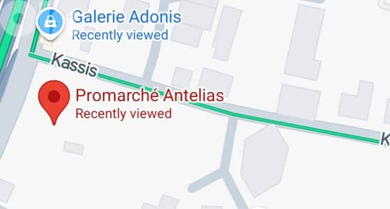 500 m land in restaurants street