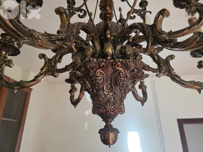 Three Classic European Chandeliers – Solid Brass, Elegant Design