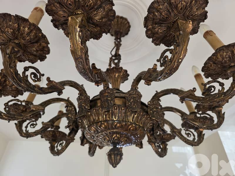 Three Classic European Chandeliers – Solid Brass, Elegant Design 5