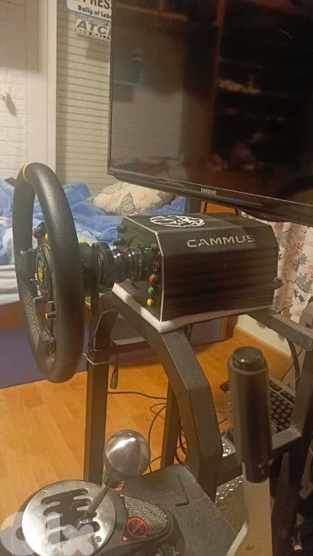cammus 15NM wheelbase racing simulator for Pc 1