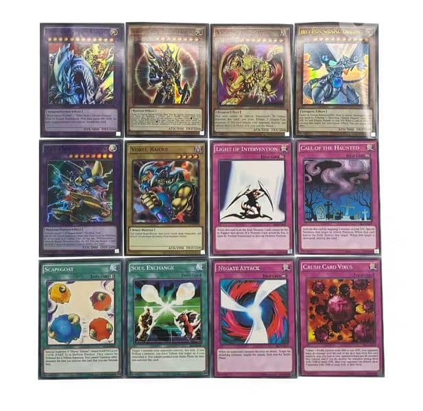 Seto Kaiba Anime Yu-Gi-Oh! Deck 60 yugioh cards ! 2