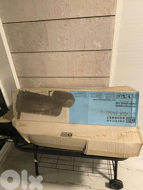 American Gourmet Offset Smoker 1