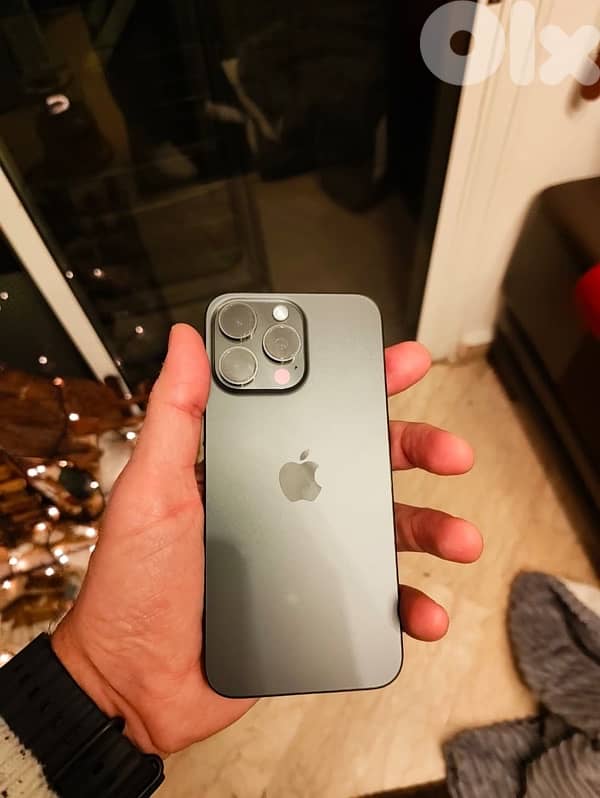 iphone 15 pro max Black 256GB 6