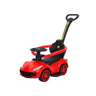 3-in-1 Kids Sport Push Car Ride On - سيارة دفع رياضية للأطفال