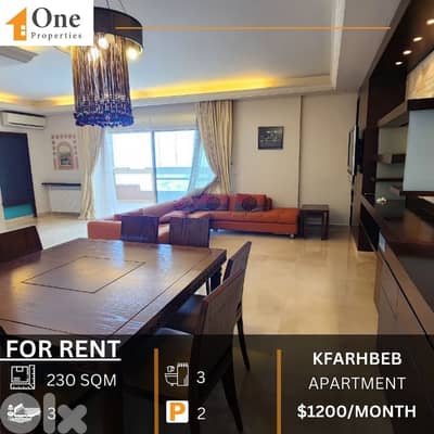 APARTMENT FOR RENT IN KFARHBEB