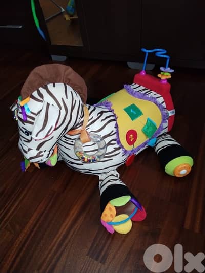 Giddy up and play Zebra