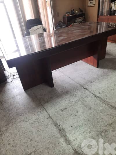 Massif wood office مكتب خشب ماسيف