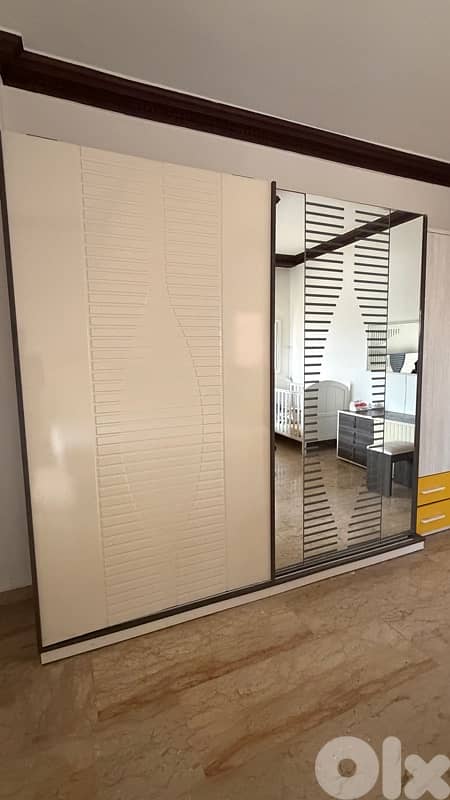 bedroom with mattress 2