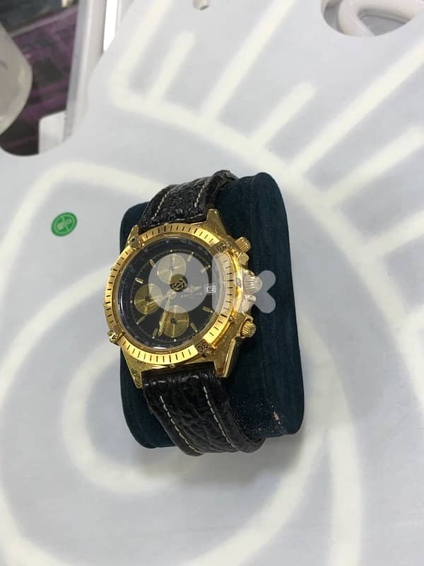 Breitling Gold Plated Watch 3