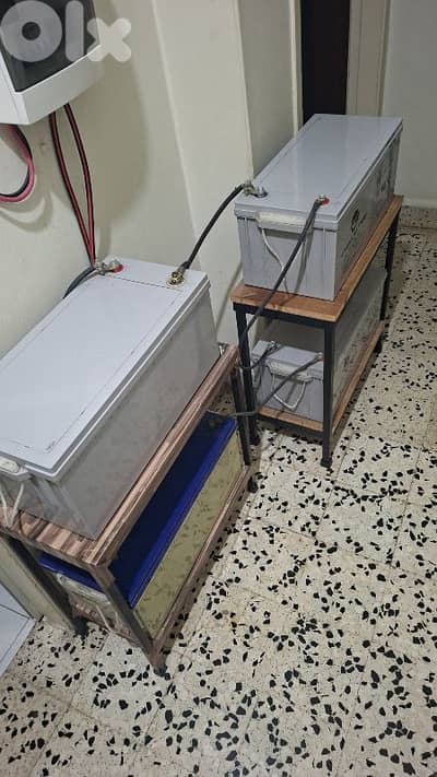 بطاريات جل مستعمل للبيع