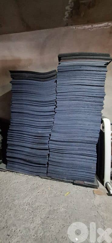 Rubber flooring tiles 03 027072 GEO SPORT & MORE