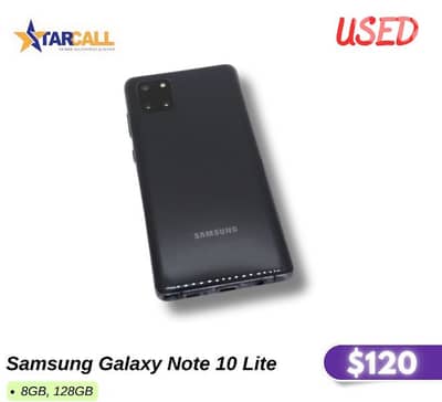 Samsung Galaxy note 10 lite