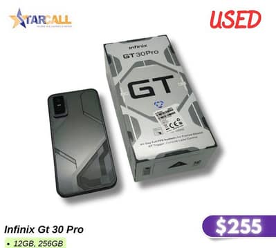 Infinix Gt 30 Pro  12GB, 256GB