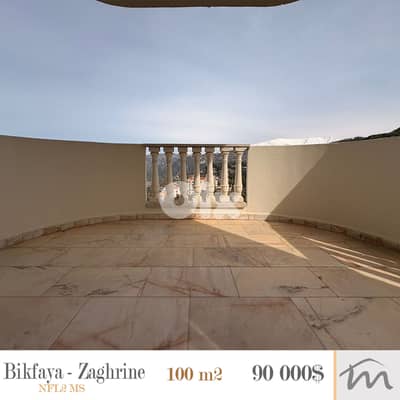Bikfaya - Zaghrine | Panoramic View | 2 Bedrooms Apt | Prime Location