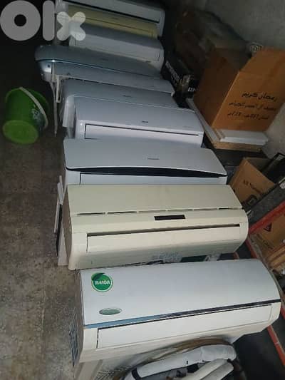 لادينا مكيفات انفرتر ١٢+١٨+٢٤سعر ١٢بس200$مكفول