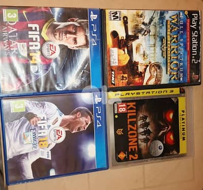 ps4 PS3 ps2 games original
