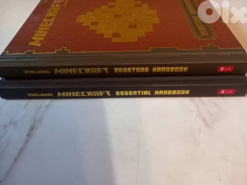 two minecraft books both for 15$ 1