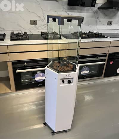 Gas Heater QUEENCHEF Glass دفاية غاز كوين شيف
