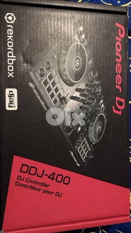 ddj-400 controller with pioneer speakers 2