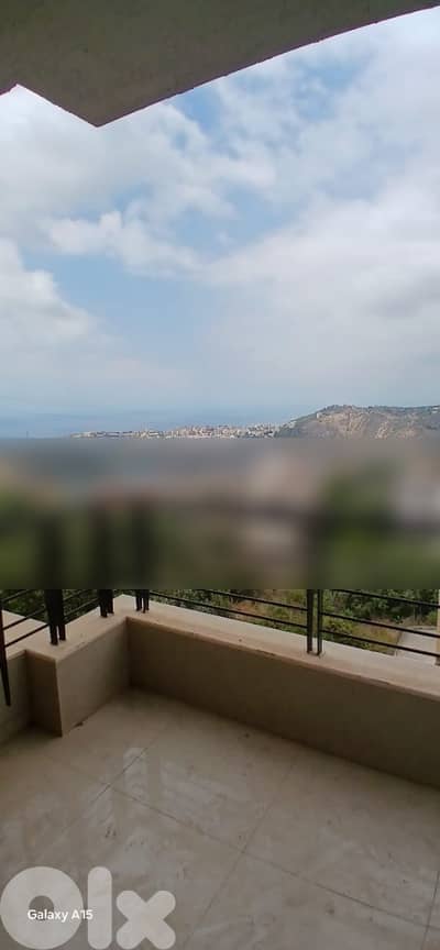 OPEN SEA VIEW APARTMENT FOR RENT IN MAZRAAT YACHOUH, (MYR-133) W