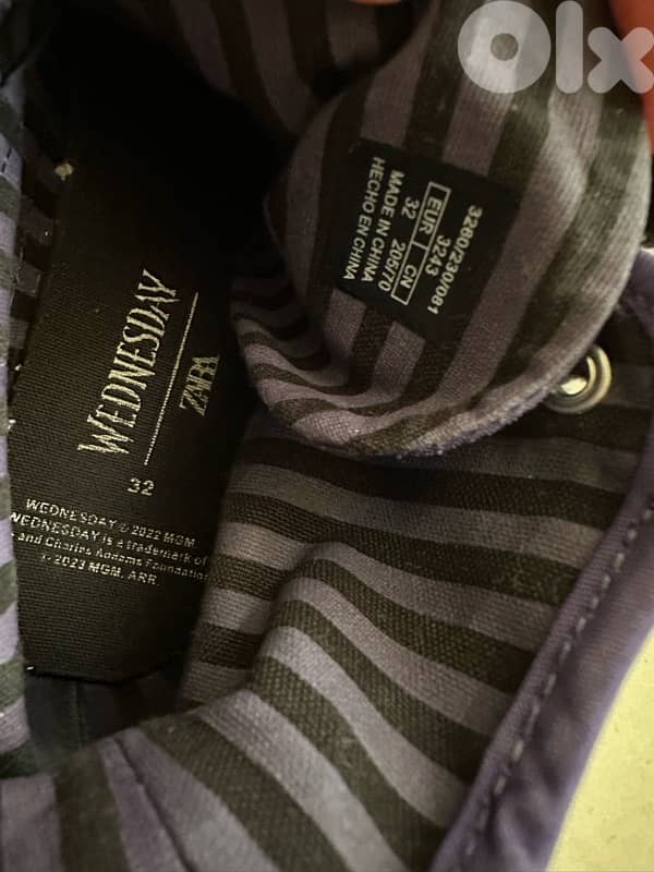 boots Zara Wednsday size 32 3