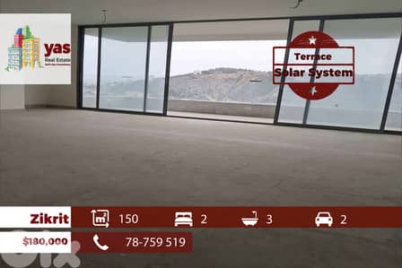 Zikrit 150m2 | terrace | Solar System | Calm Area | Open View | EW