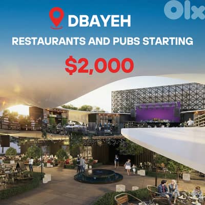 Restaurants For Rent In Dbaye