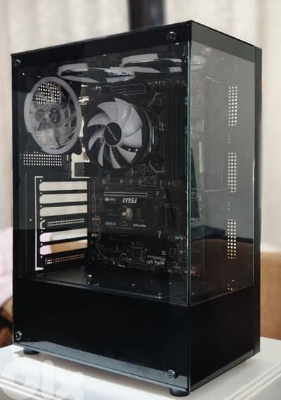 New case + msi z270-A pro + cpu i7 6700 + new air cooler