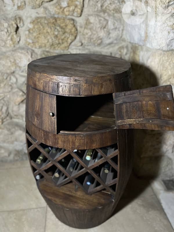 Rustic Wine Cabinet 3