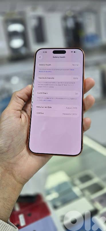 iphone 17 pro max 512GB 100% 1500$ 3