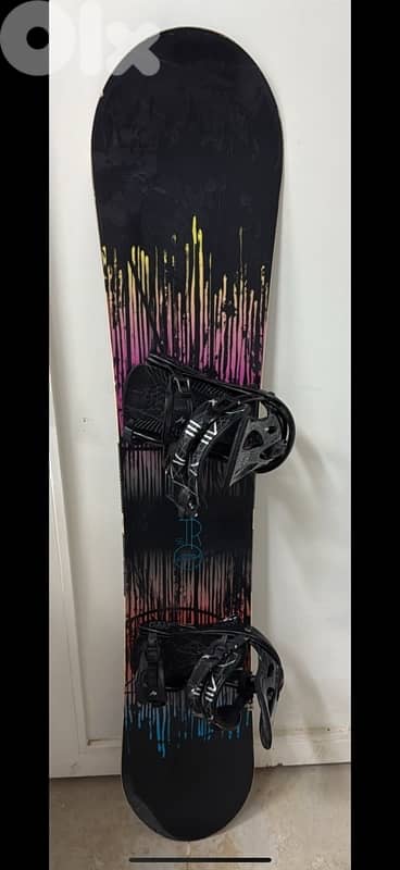 Snowboard like new + boots