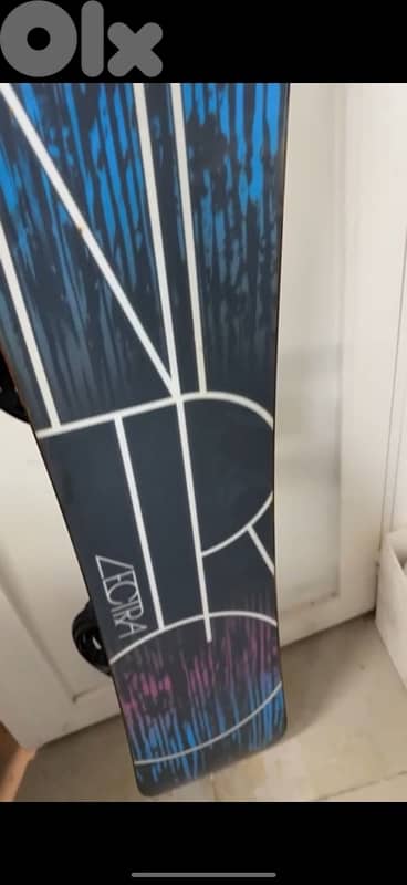 Snowboard like new + boots 2