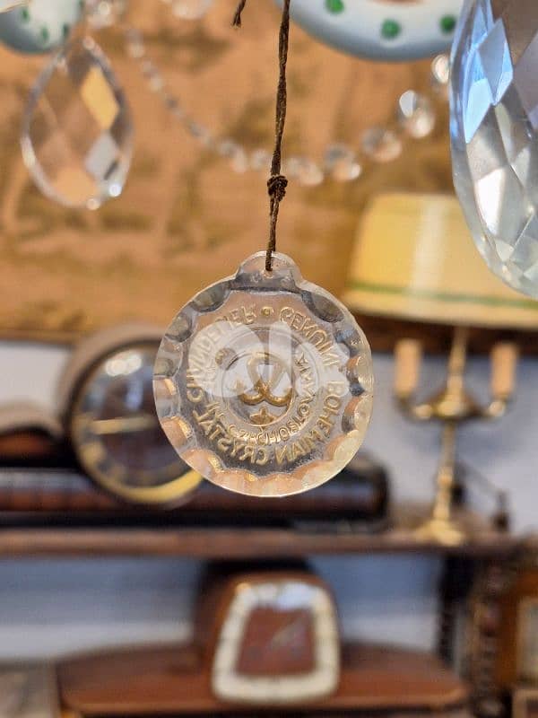 bohemian original stamped large czech chandelier 8