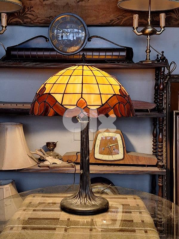 antique tiffany european lamp 1